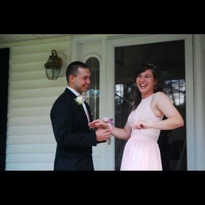 Pink Princess Prom Dress